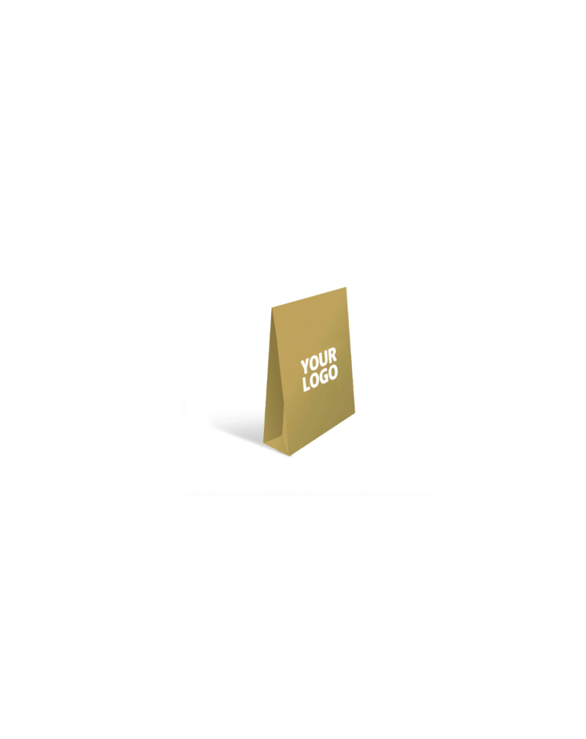 Goldene Geschenktüte – Größe S (12×6×18 cm)