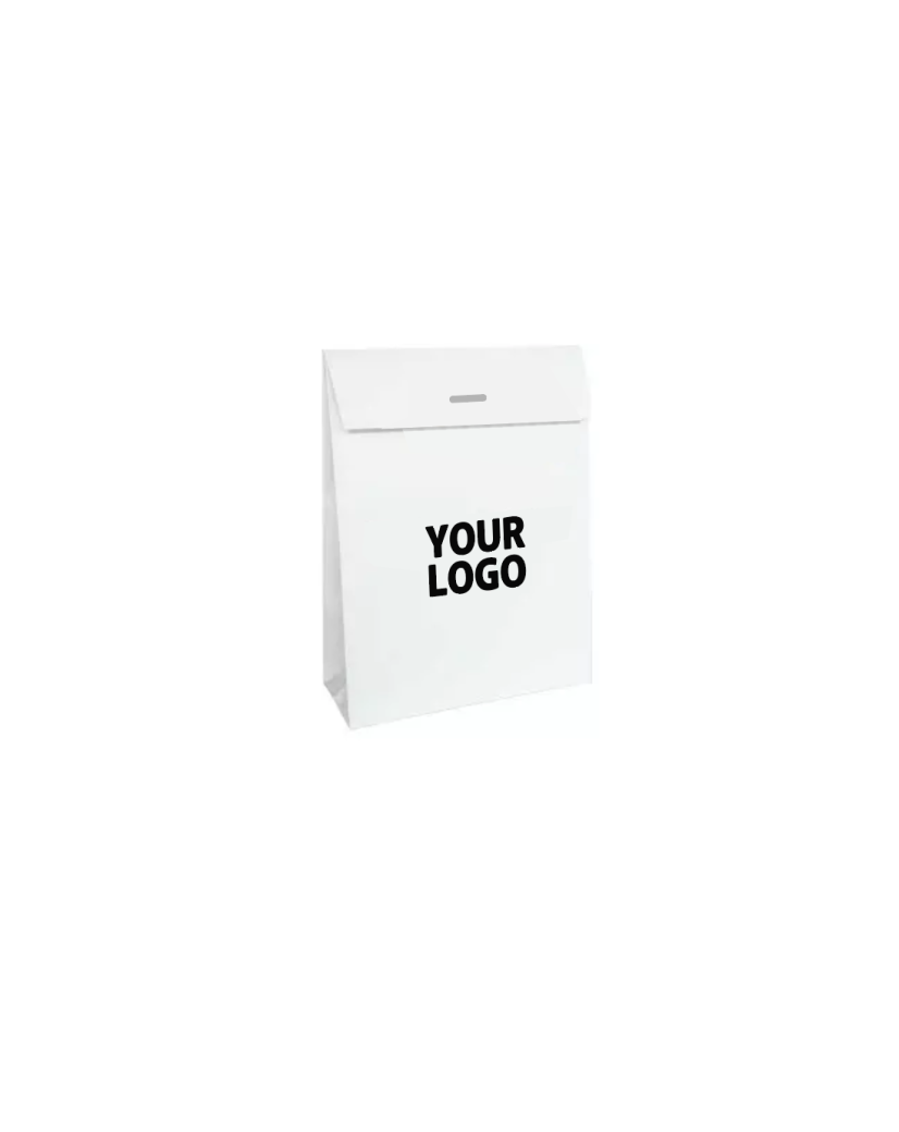 Geschenktüte - PRESTIGE – WEIß XL (35x14x45cm)