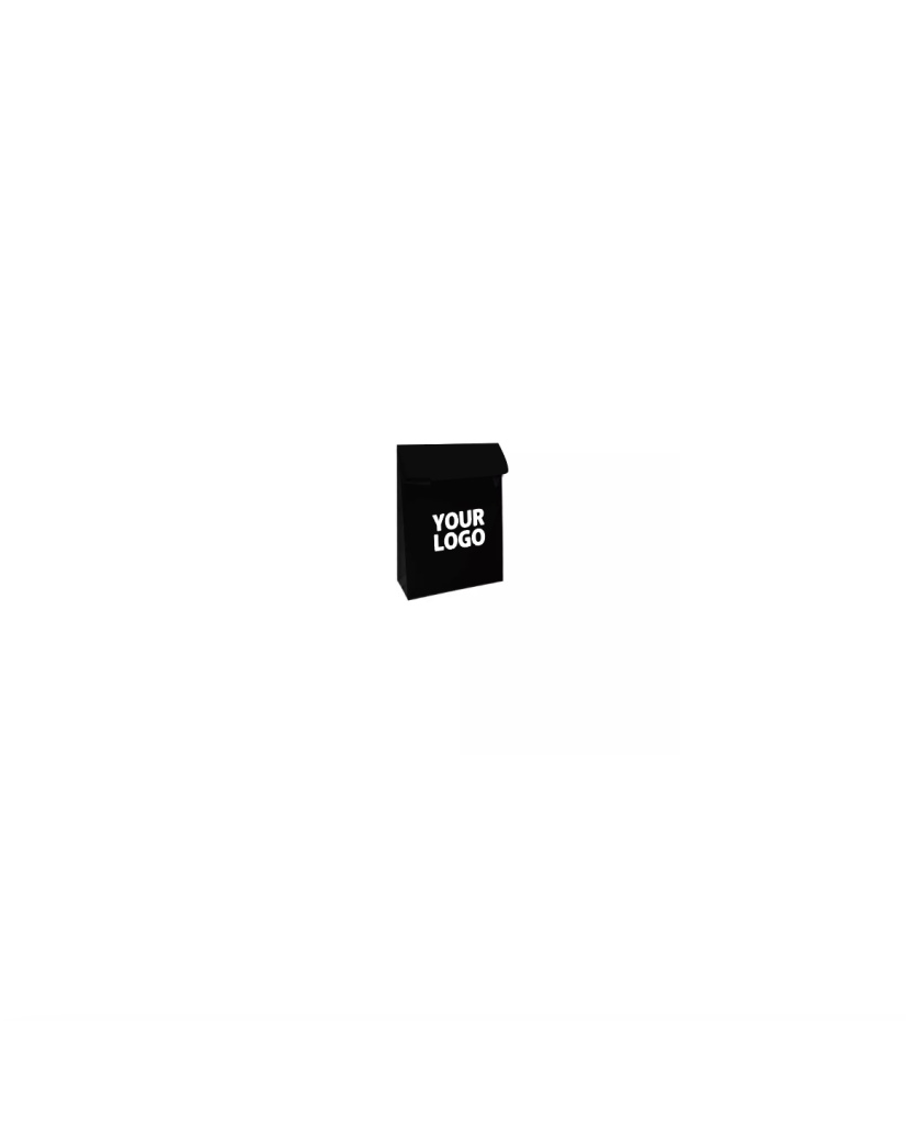 Geschenktüte - PRESTIGE – SCHWARZ S (12x8x20cm)