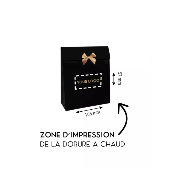 PRESTIGE-ZAK – ZWART L (30x12x40cm)