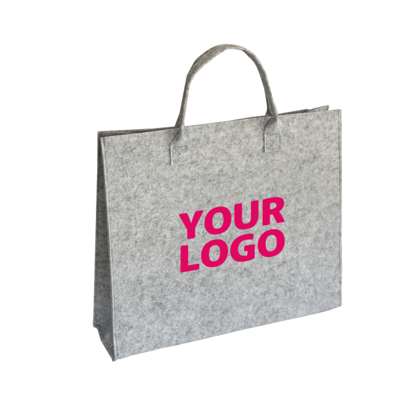 GRENOBLE TASCHEN - HELLGRAU - L (42x12x35cm)