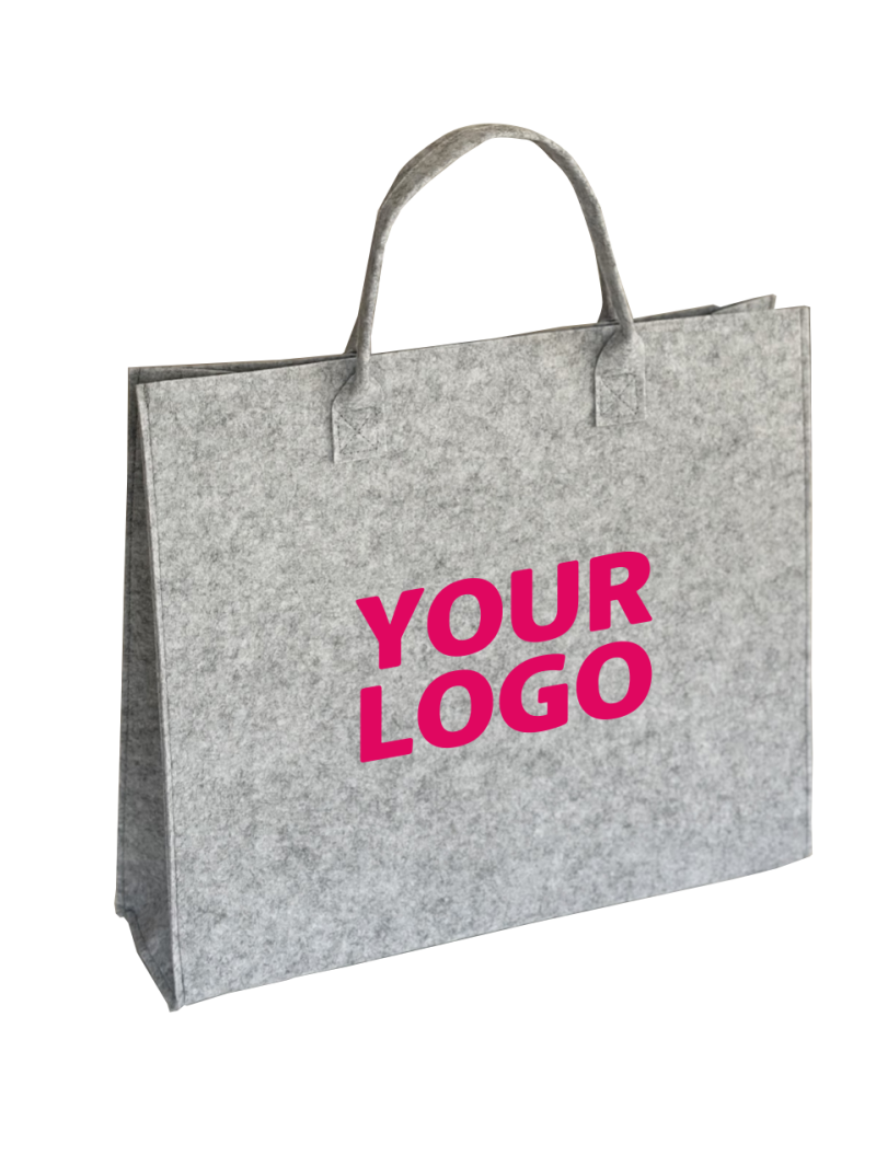 GRENOBLE TASCHEN - HELLGRAU - L (42x12x35cm)