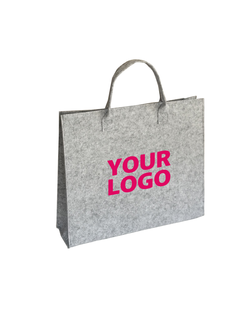 GRENOBLE TASCHEN - HELLGRAU - L (42x12x35cm)