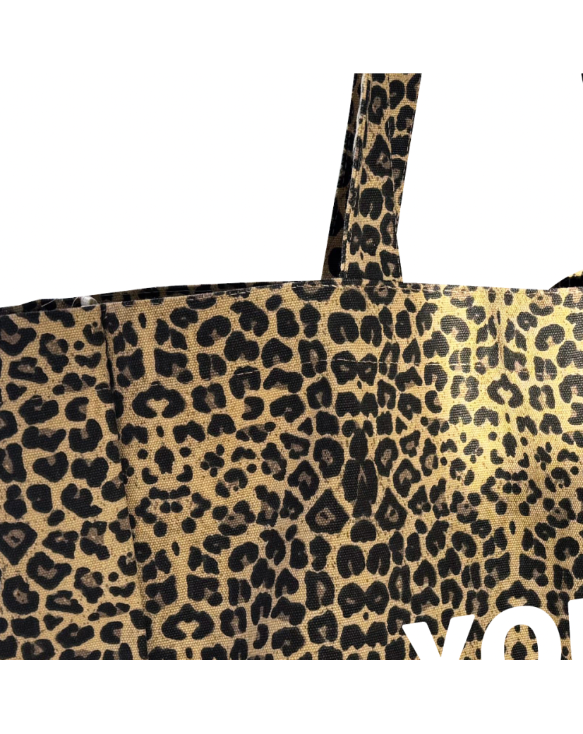 NANCY TASCHEN - DUNKLER LEOPARD 🖤 (43x15x36 cm)