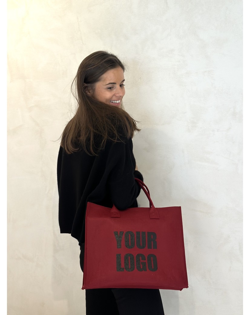 GRENOBLE TASCHEN - BORDEAUX - M (35,5x11x28,5cm)