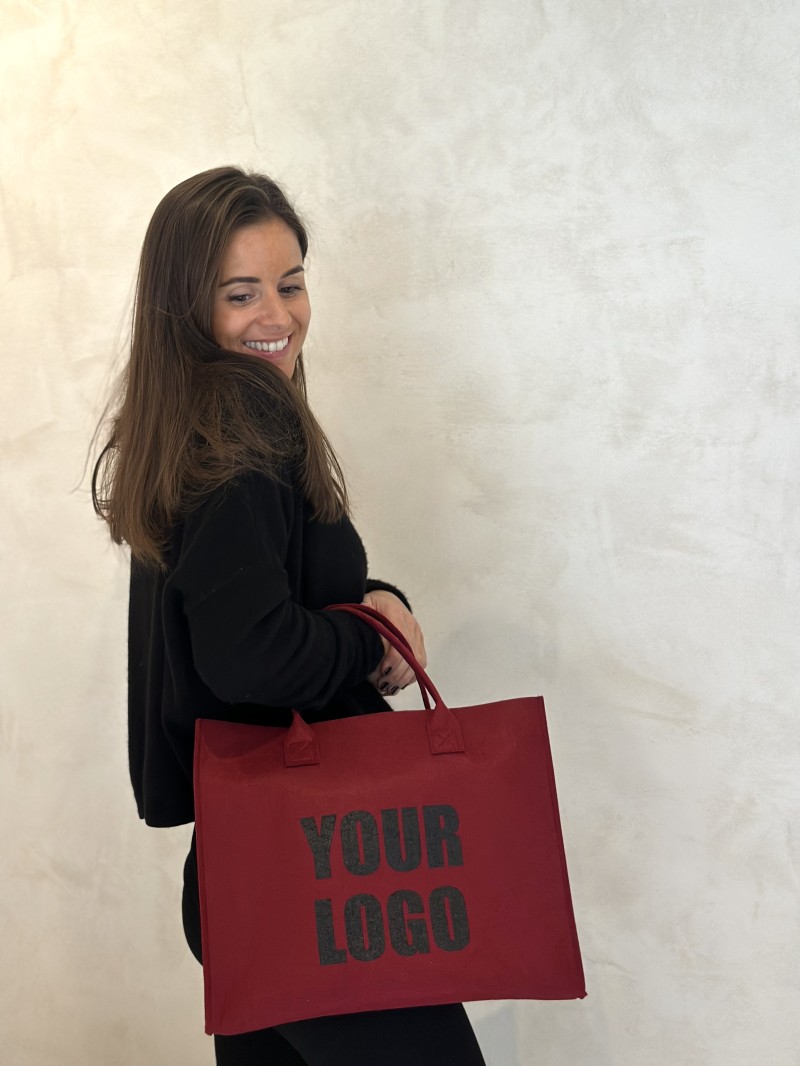 GRENOBLE TASCHEN - BORDEAUX - M (35,5x11x28,5cm)