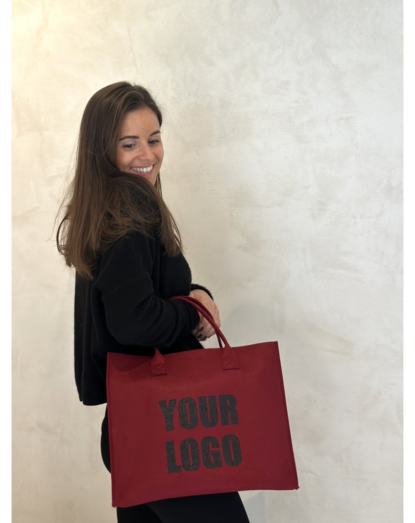 GRENOBLE TASCHEN - BORDEAUX - M (35,5x11x28,5cm)