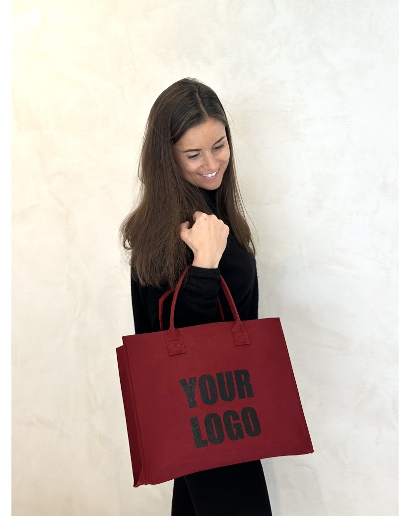 GRENOBLE TASCHEN - BORDEAUX - M (35,5x11x28,5cm)