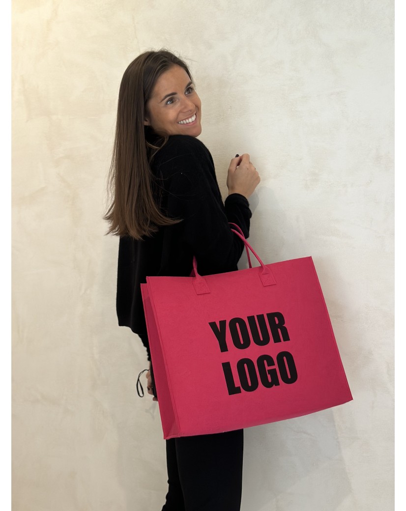 GRENOBLE TASCHEN - ROSA - L (42x12x35cm)