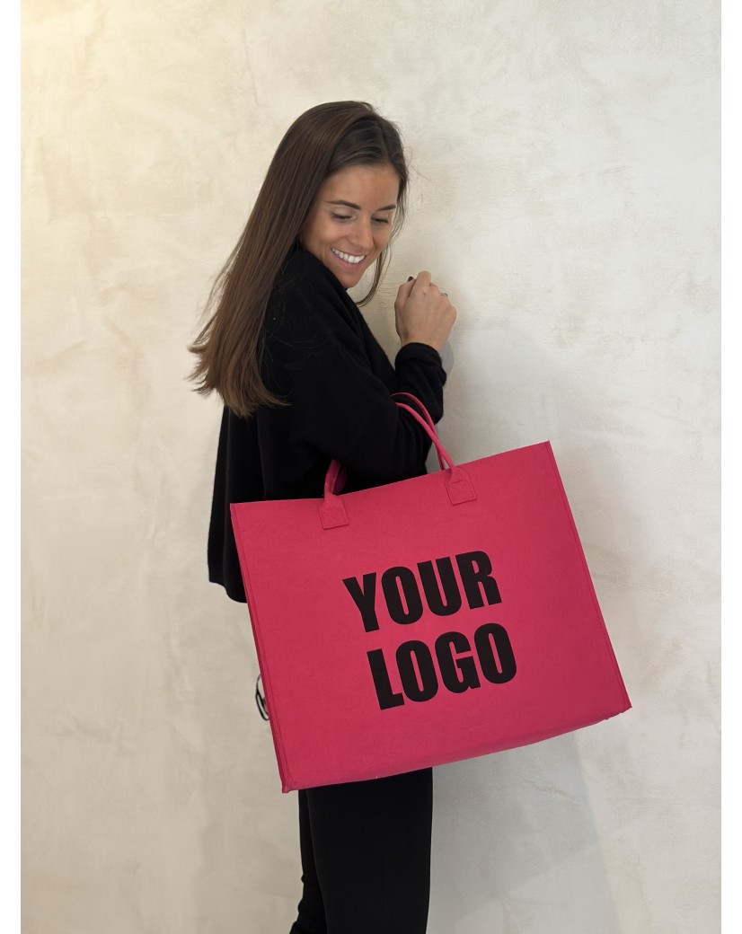 GRENOBLE TASCHEN - ROSA - L (42x12x35cm)