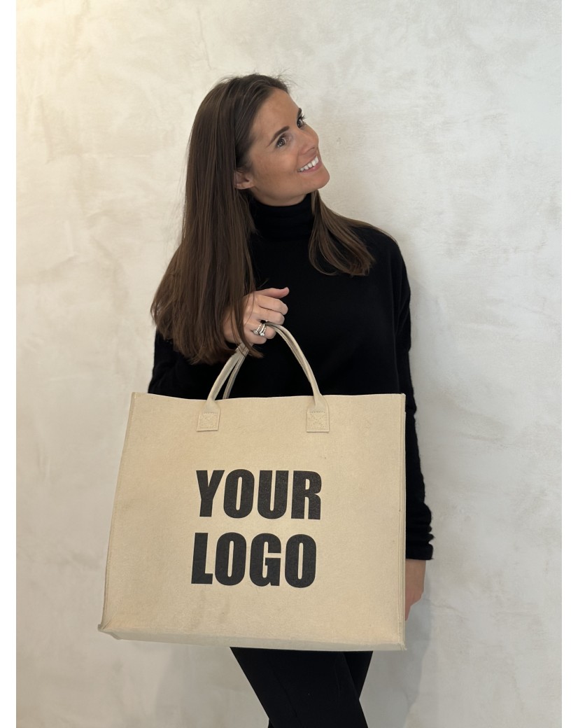 GRENOBLE TASCHEN - BEIGE - L (42x12x35cm)