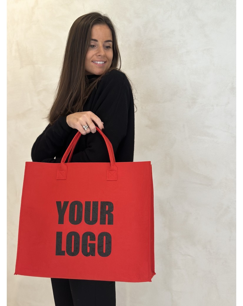 GRENOBLE TASCHEN - ROT - L (42x12x35cm)