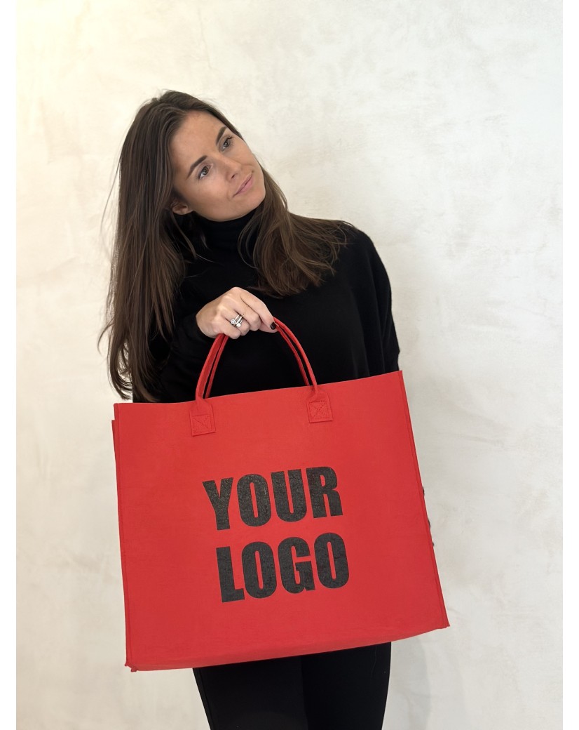 GRENOBLE TASCHEN - ROT - L (42x12x35cm)