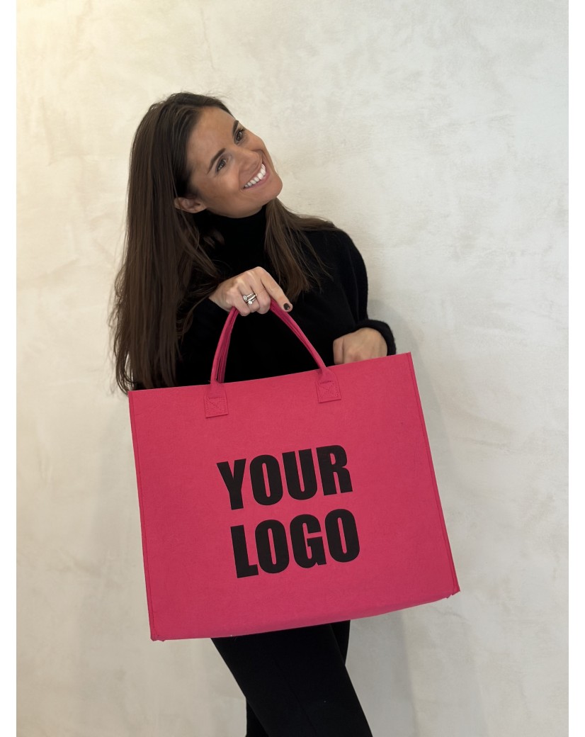 GRENOBLE TASCHEN - ROSA - L (42x12x35cm)