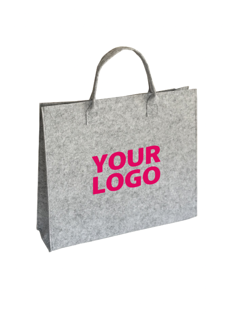 GRENOBLE TASCHEN - HELLGRAU - M (35,5x11x28,5cm)