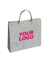 SAC GRENOBLE - GRIS CLAIR - M (35,5x11x28,5cm)