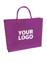 SAC GRENOBLE - MAUVE -  L (42x12x35cm)