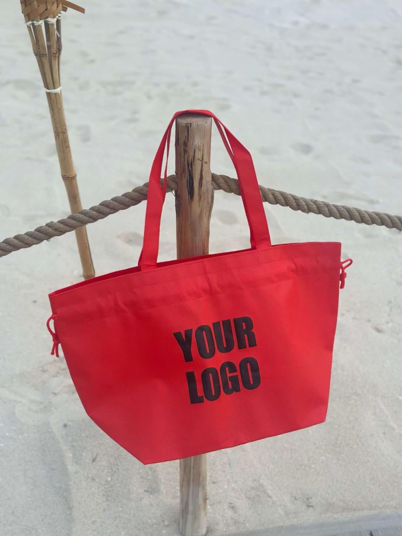 Nice Reusable Bag Red L (58x24x35cm)