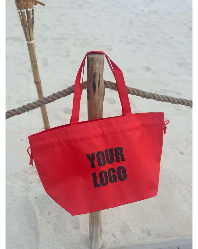 Nice Reusable Bag Red L (58x24x35cm)