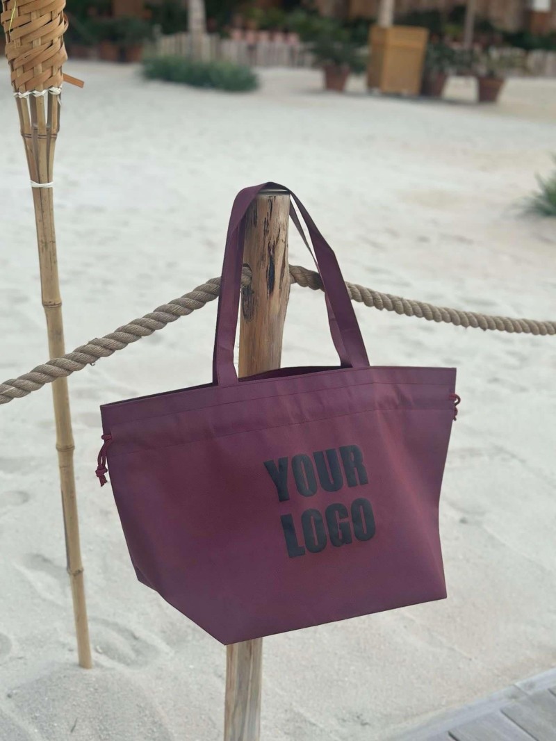 Nice Reusable Bag Bordeaux L (58x24x35cm)