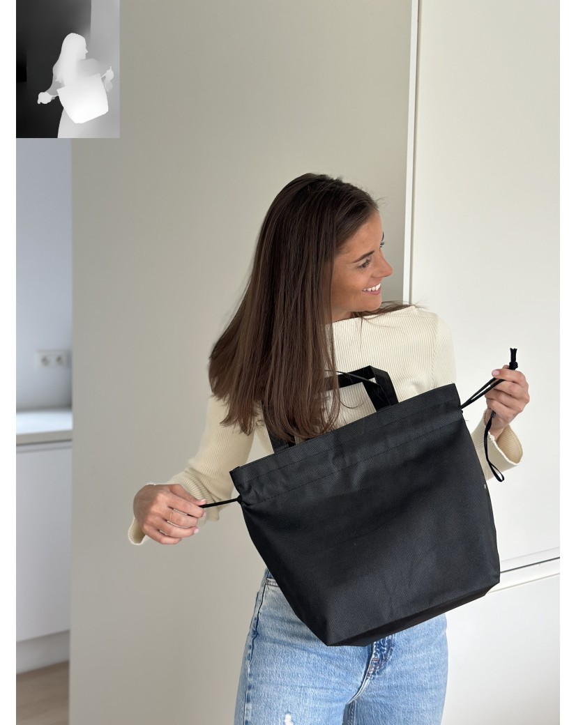 Nice Reusable Bag Forest Green - M (40x14x30cm)
