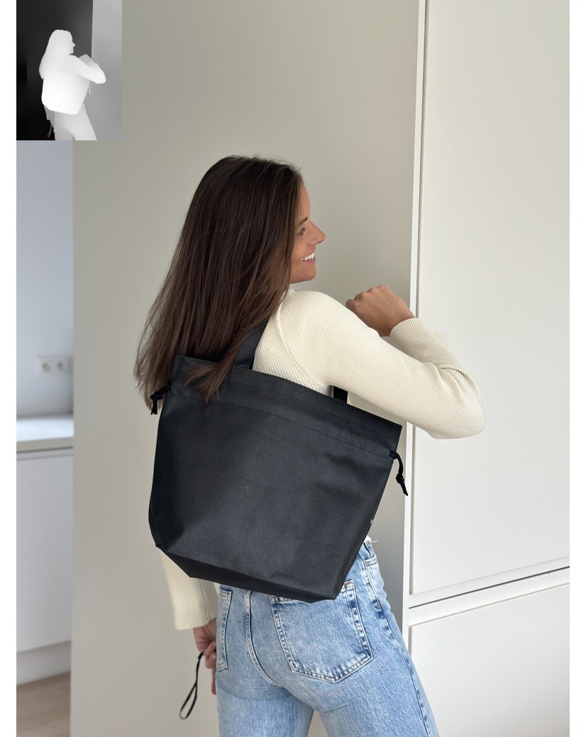 Nice Tragetasche Braun - M (40x14x30cm)