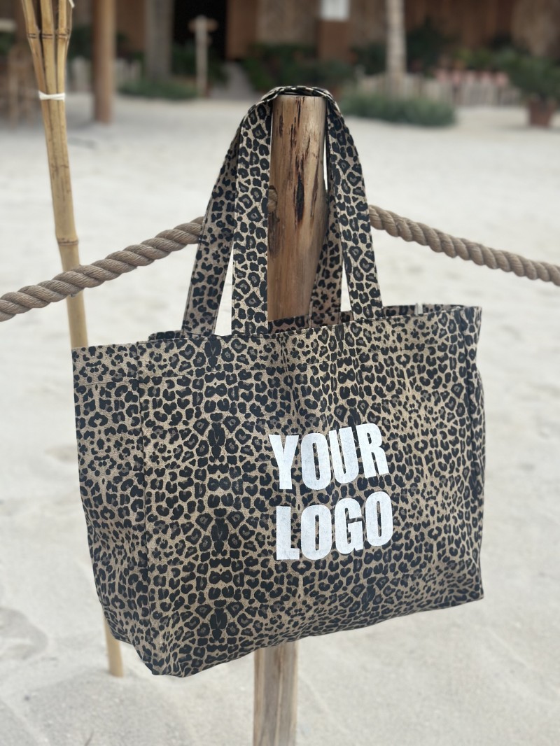 NANCY TASCHEN - DUNKLER LEOPARD 🖤 (43x15x36 cm)