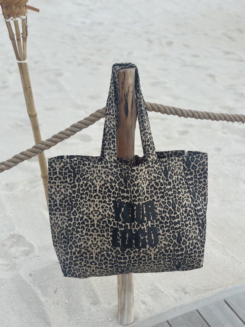 NANCY TASCHEN - DUNKLER LEOPARD 🖤 (43x15x36 cm)