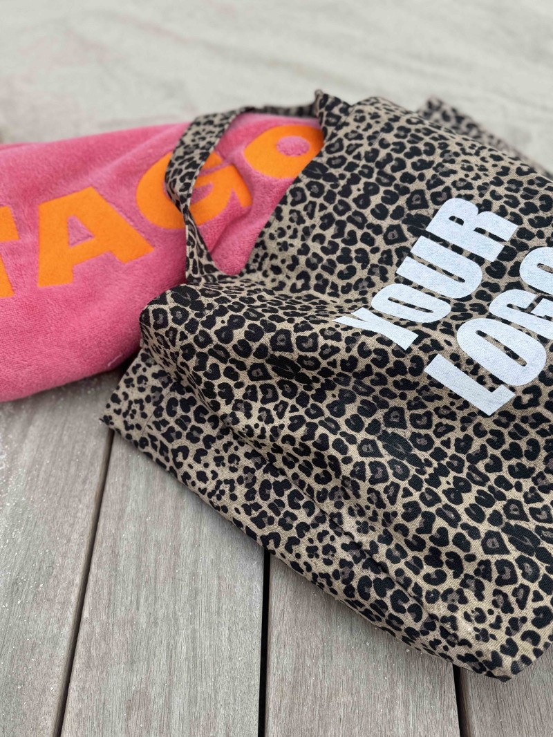 NANCY TASCHEN - DUNKLER LEOPARD 🖤 (43x15x36 cm)