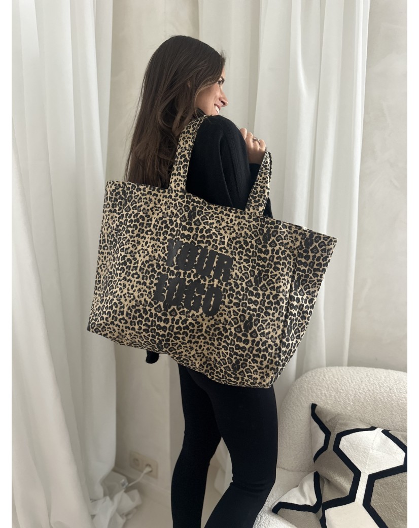 NANCY TASCHEN - DUNKLER LEOPARD 🖤 (43x15x36 cm)