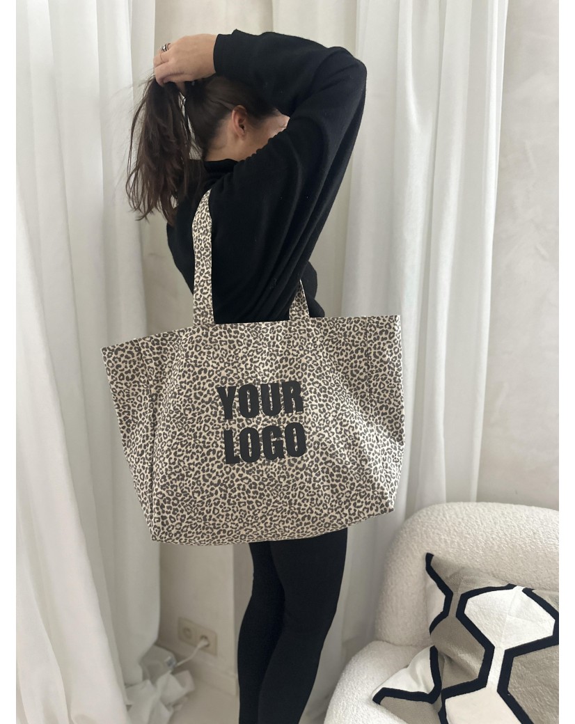 NANCY TASCHEN - LICHT LEOPARD 🤎 (43x15x36 cm)