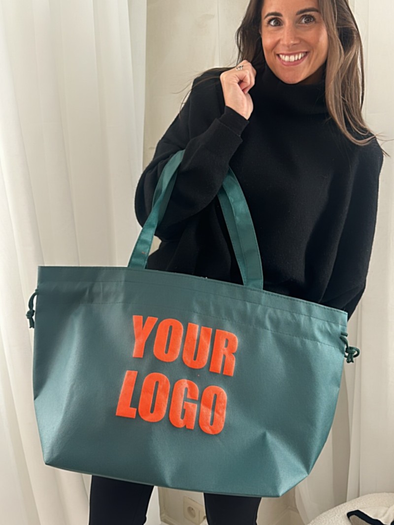 Nice Reusable Bag Forest Green L (58x24x35cm)