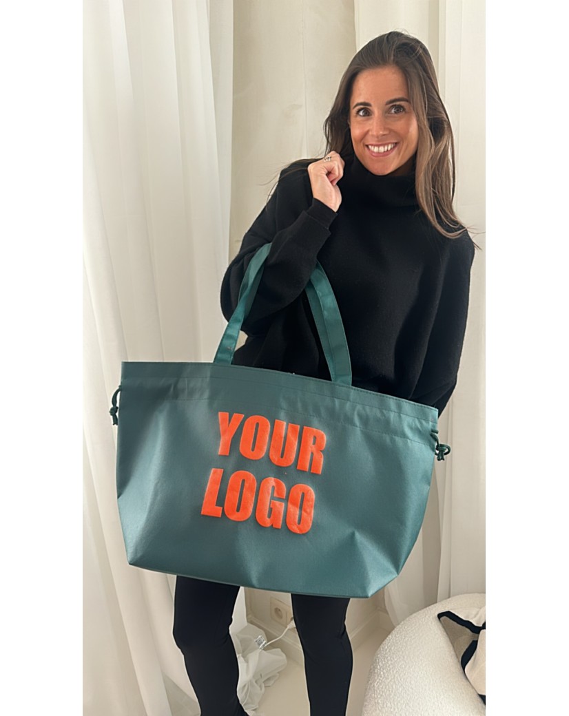 Nice Reusable Bag Forest Green L (58x24x35cm)