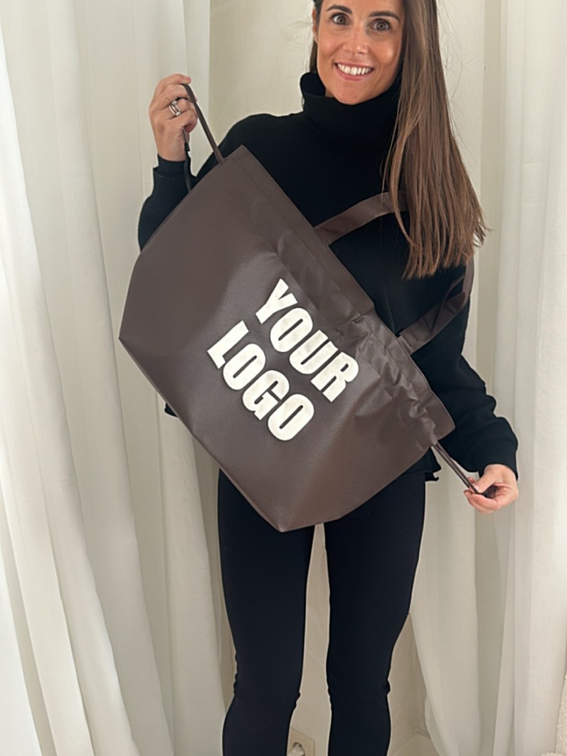 SAC NICE BRUN L (58x24x35cm)