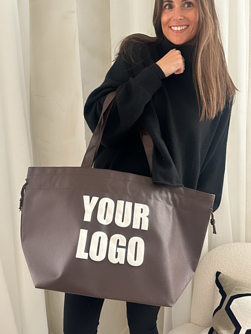 SAC NICE BRUN L (58x24x35cm)