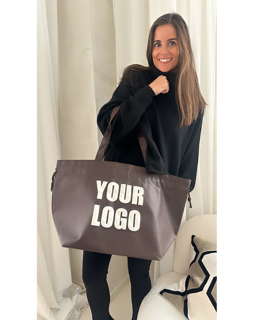 SAC NICE BRUN L (58x24x35cm)