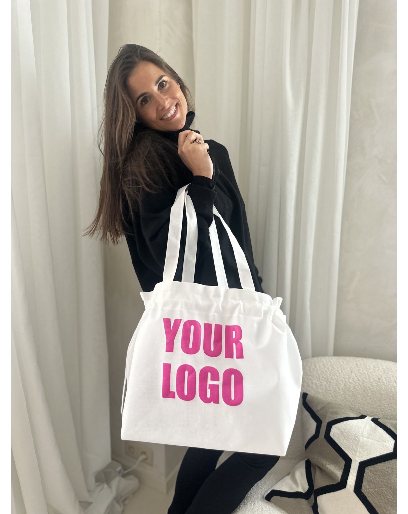 BAG NICE WHITE L (58x24x35cm)