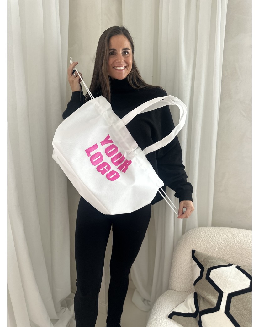 BAG NICE WHITE L (58x24x35cm)