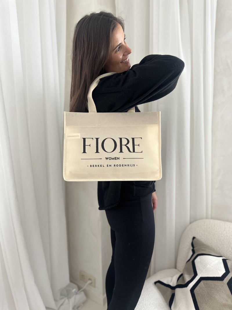 BOLSO LYON BEIGE - M (35x12x28cm)