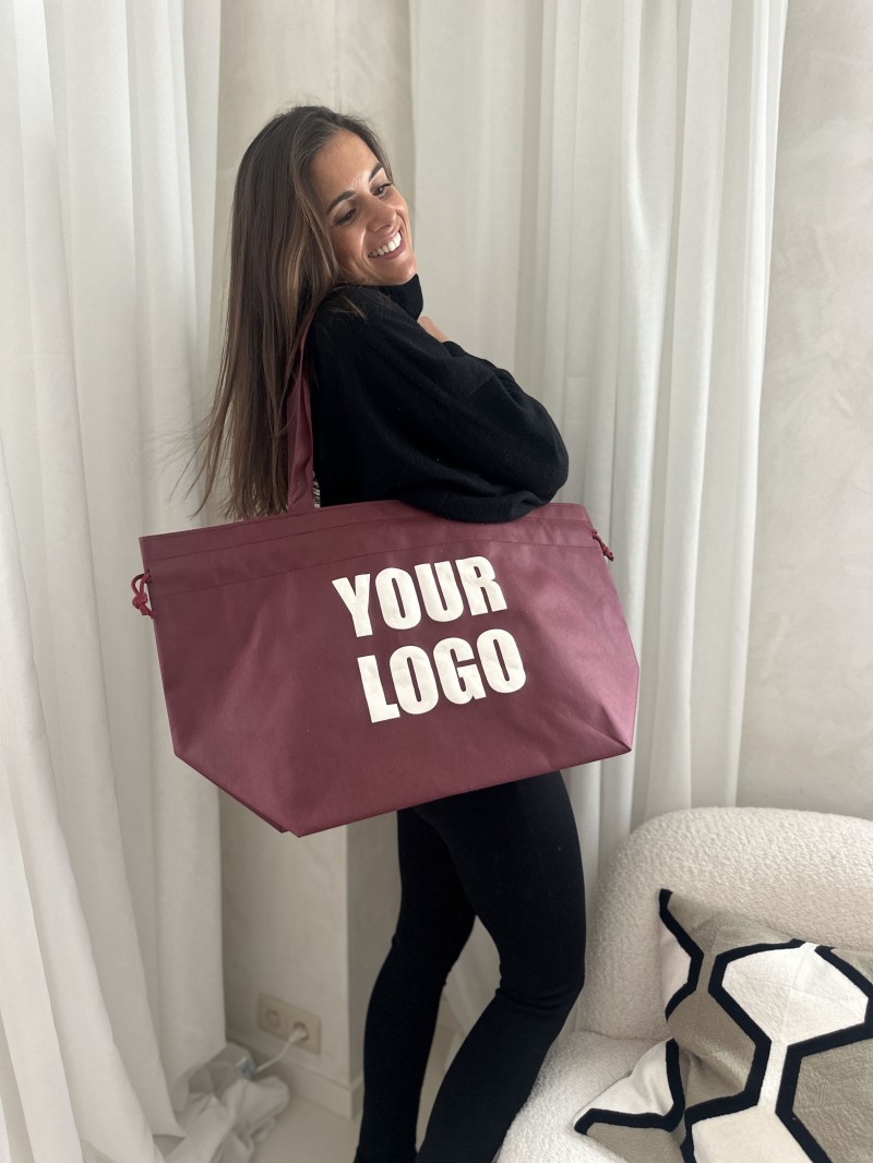 Nice Tragetasche Bordeaux L (58x24x35cm)