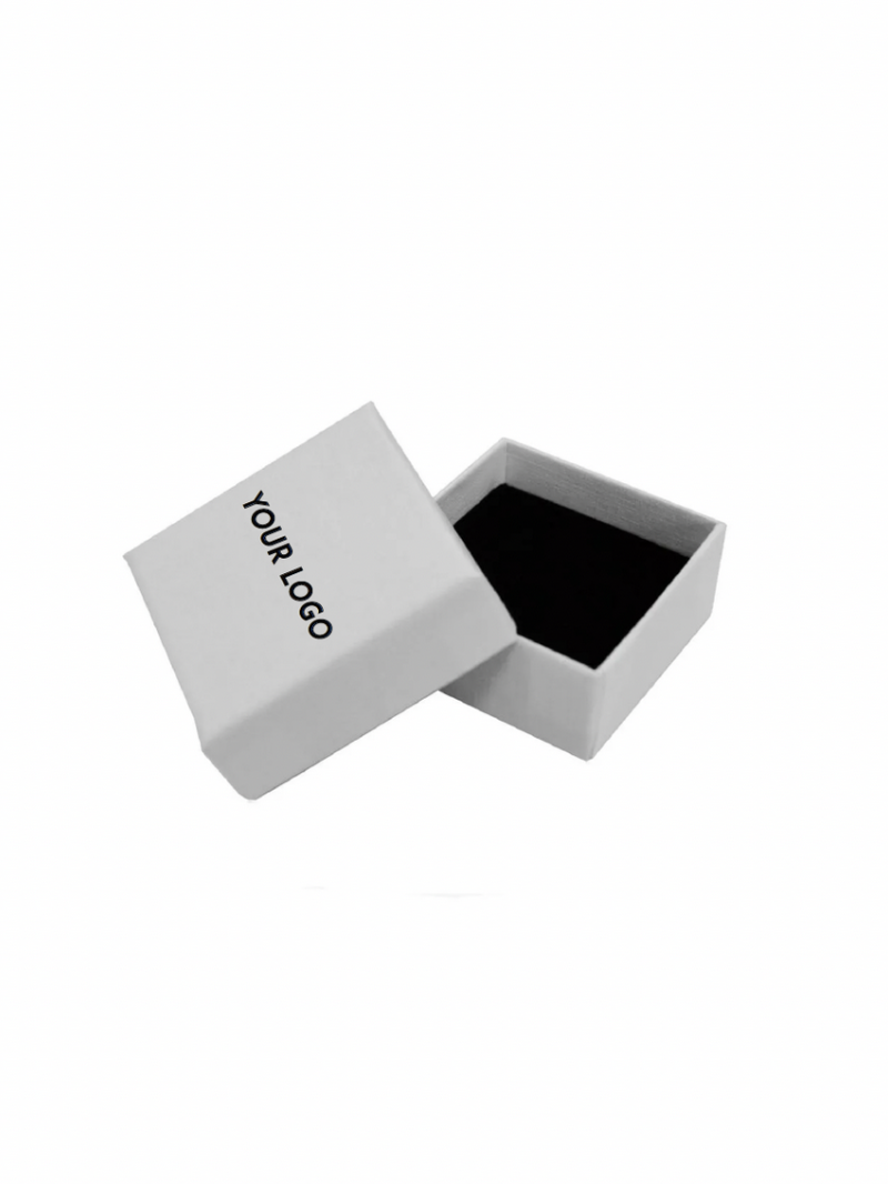 Juwelendoosje – Ringen of oorbellen – Wit