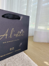 Moonpack Sac papier luxe - Noir L