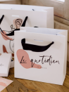 Sac papier Luxe Express - Blanc S (25x10x20cm)
