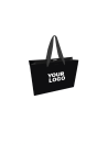 Moonpack Sac papier luxe poignées rubans - Noir S