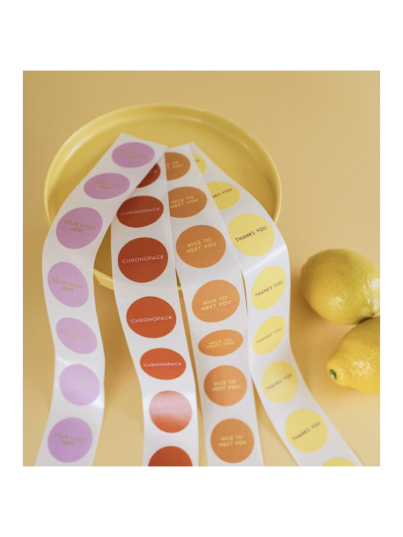 Stickers rond 4cm- Volledige opdruk