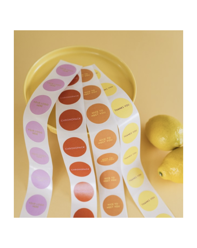 Stickers rond 4cm- Volledige opdruk