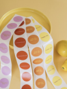 Round label - White (full print)
