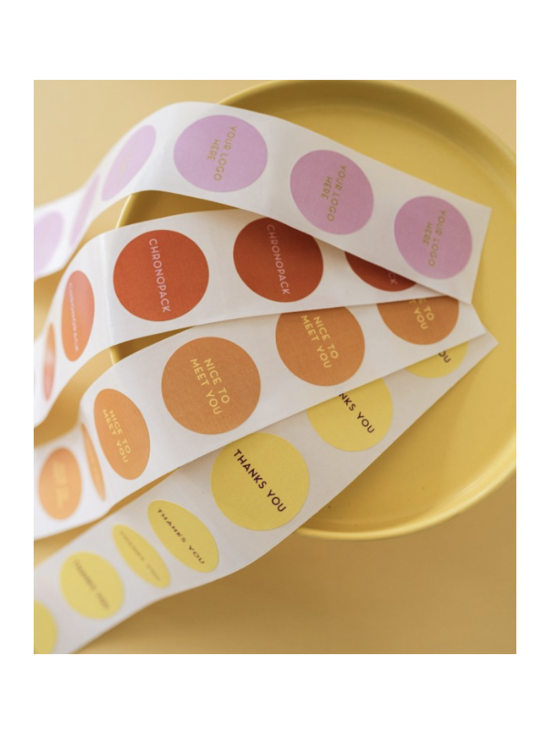 Stickers rond 4cm- Volledige opdruk