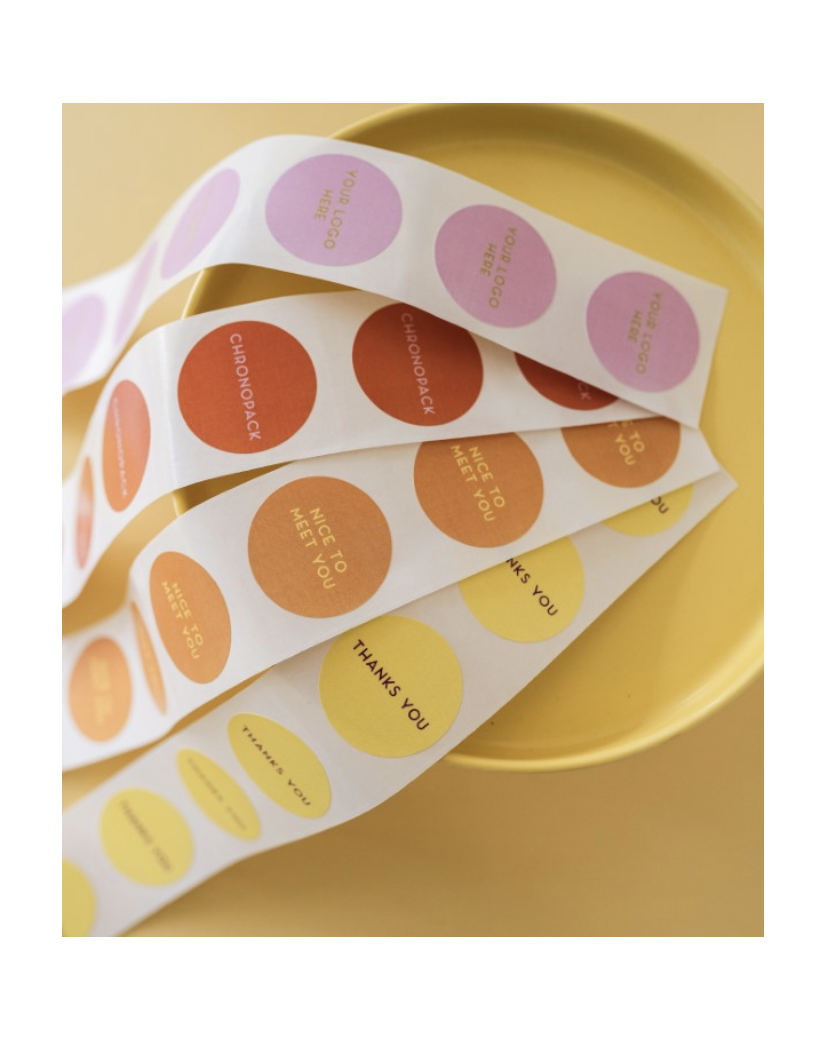 Stickers rond 4cm- Volledige opdruk