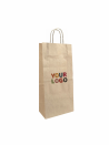 Kraft Bag For 2 Bottles – The Ideal Format For Gifting Duos